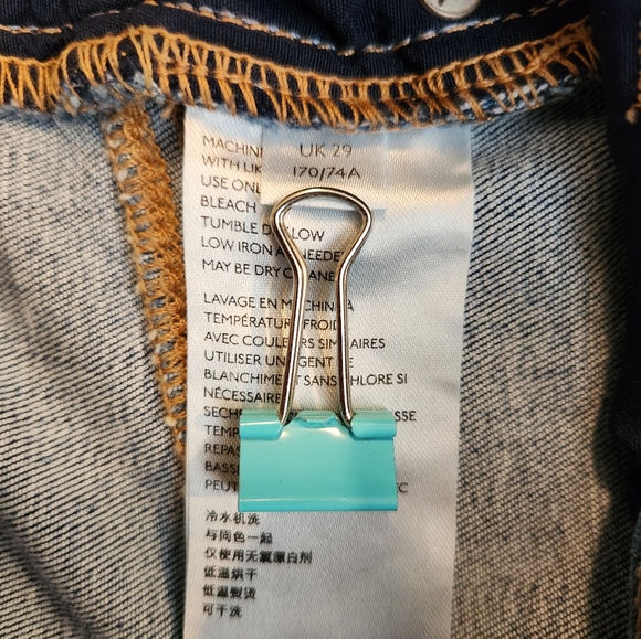 Free People We the Free Riley Daybreak High Rise Seamed Skinny Jeans, si… - Picture 11 of 12